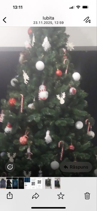 Brad de Craciun artificial