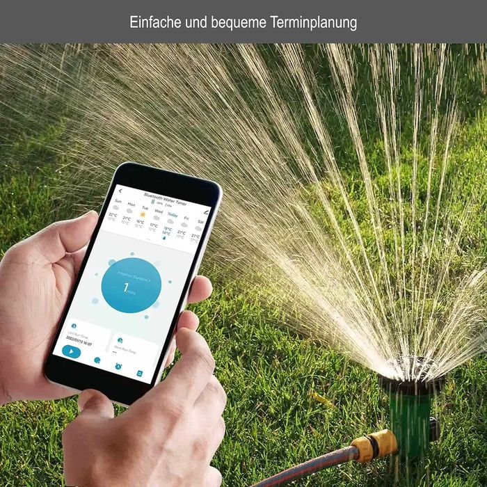 WiFi смарт таймер за поливане, с приложение, 20 програми