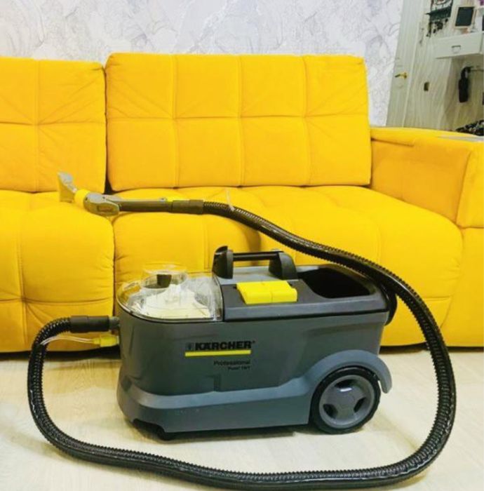 Прокат аренда моющий пылесос Karcher + пароочиститель