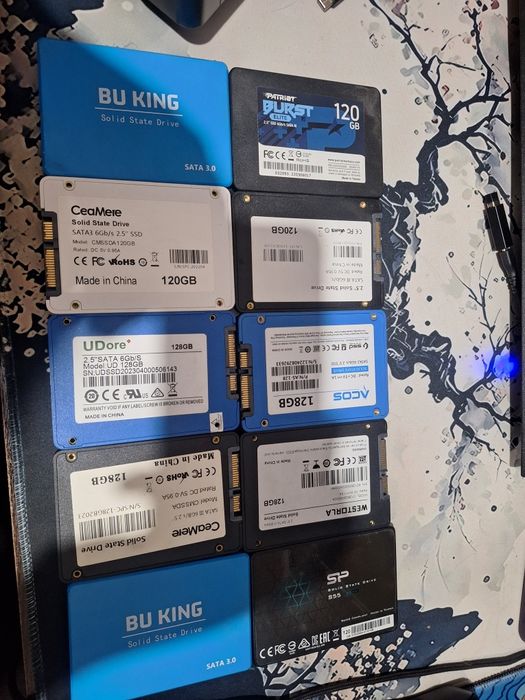 Ssd 120 128gb виндовс нету