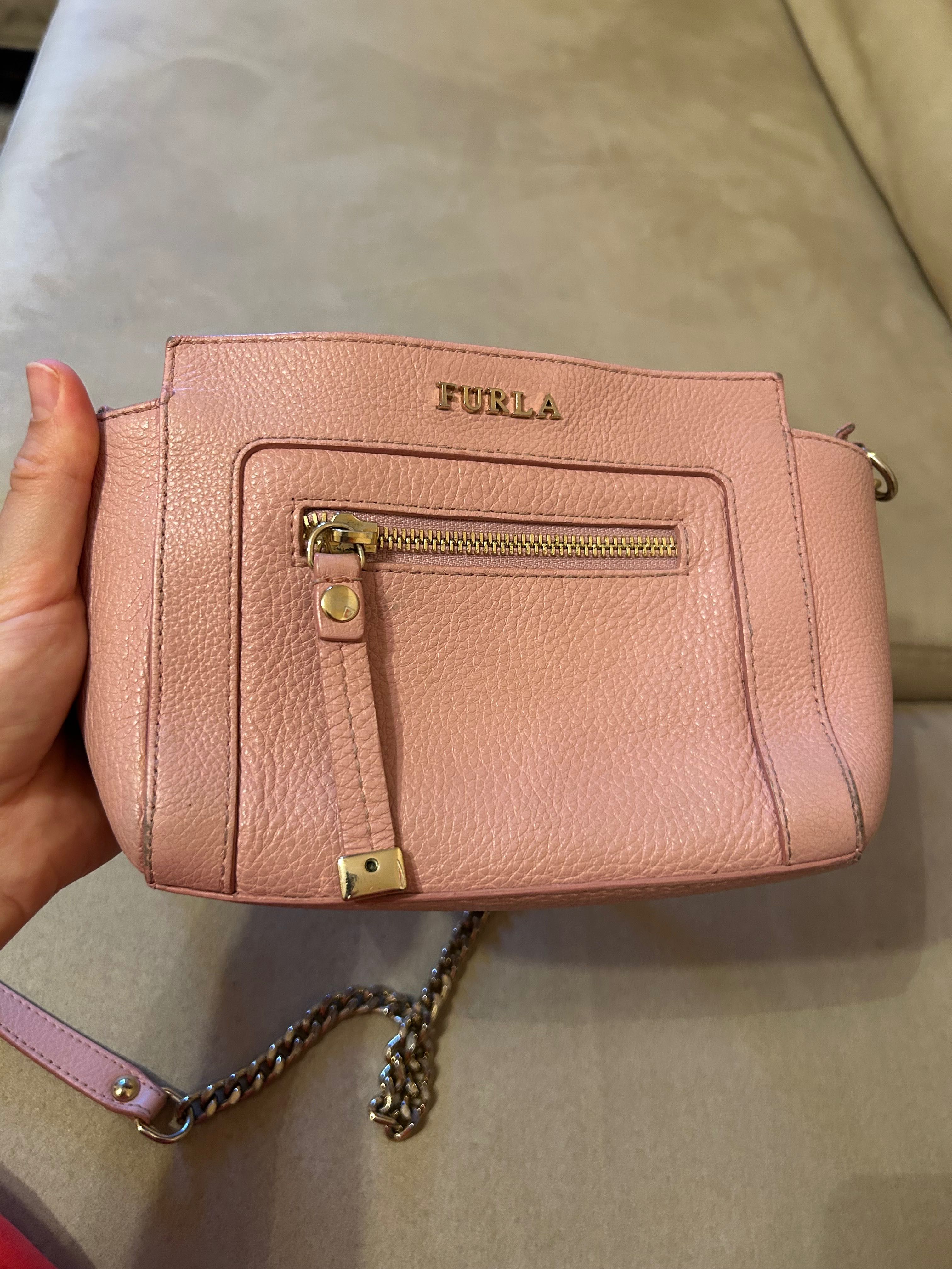 Чанта Furla розова