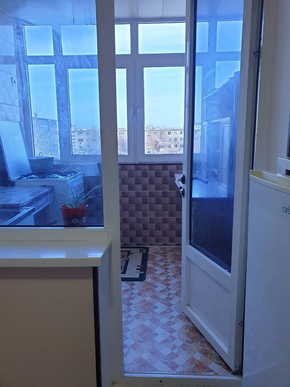 3 хонали квартира ижарага берилади