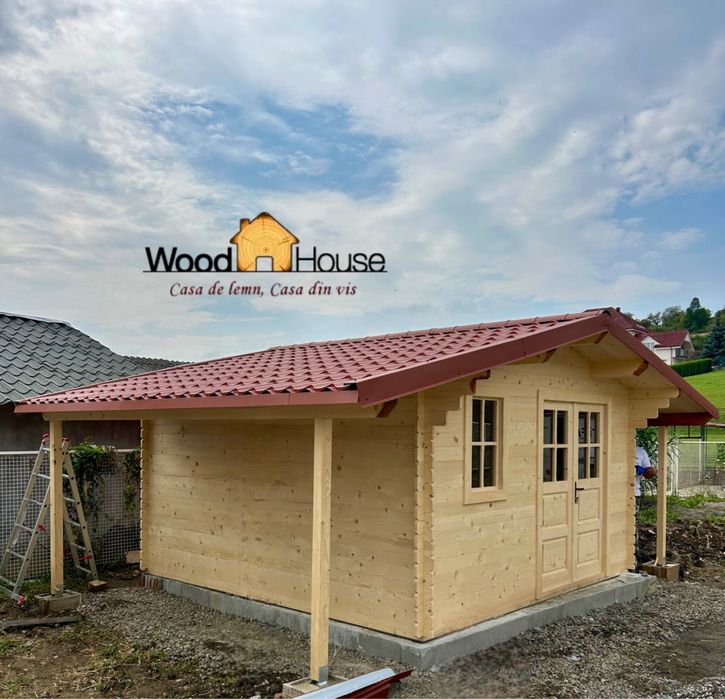 Căsuță de grădină din lemn