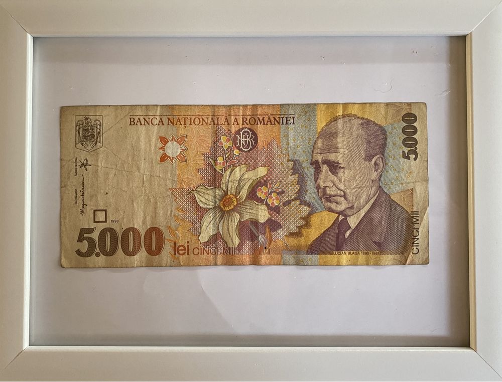 Bancnota 5000 de lei din 1998