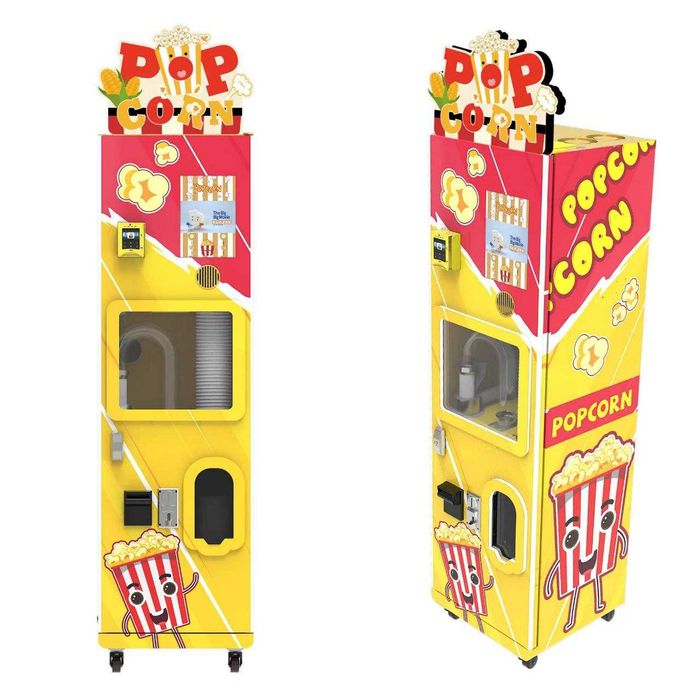Професионална вендинг машина за царевични пуканки Popcorn Vending Pro