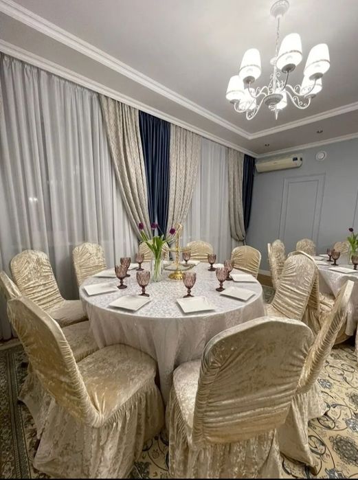 Аренда прокат  стол стулья и посуда круглый  и прямоугольный и стуль