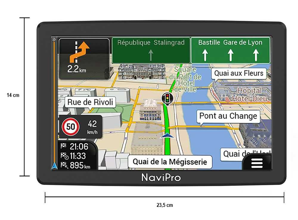 Navigatie GPS Camion NaviPro DVR 9 inch Europa Trafic, CAMERA - WiFi