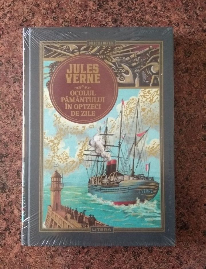 Volume cartonate de Jules Verne. NOI