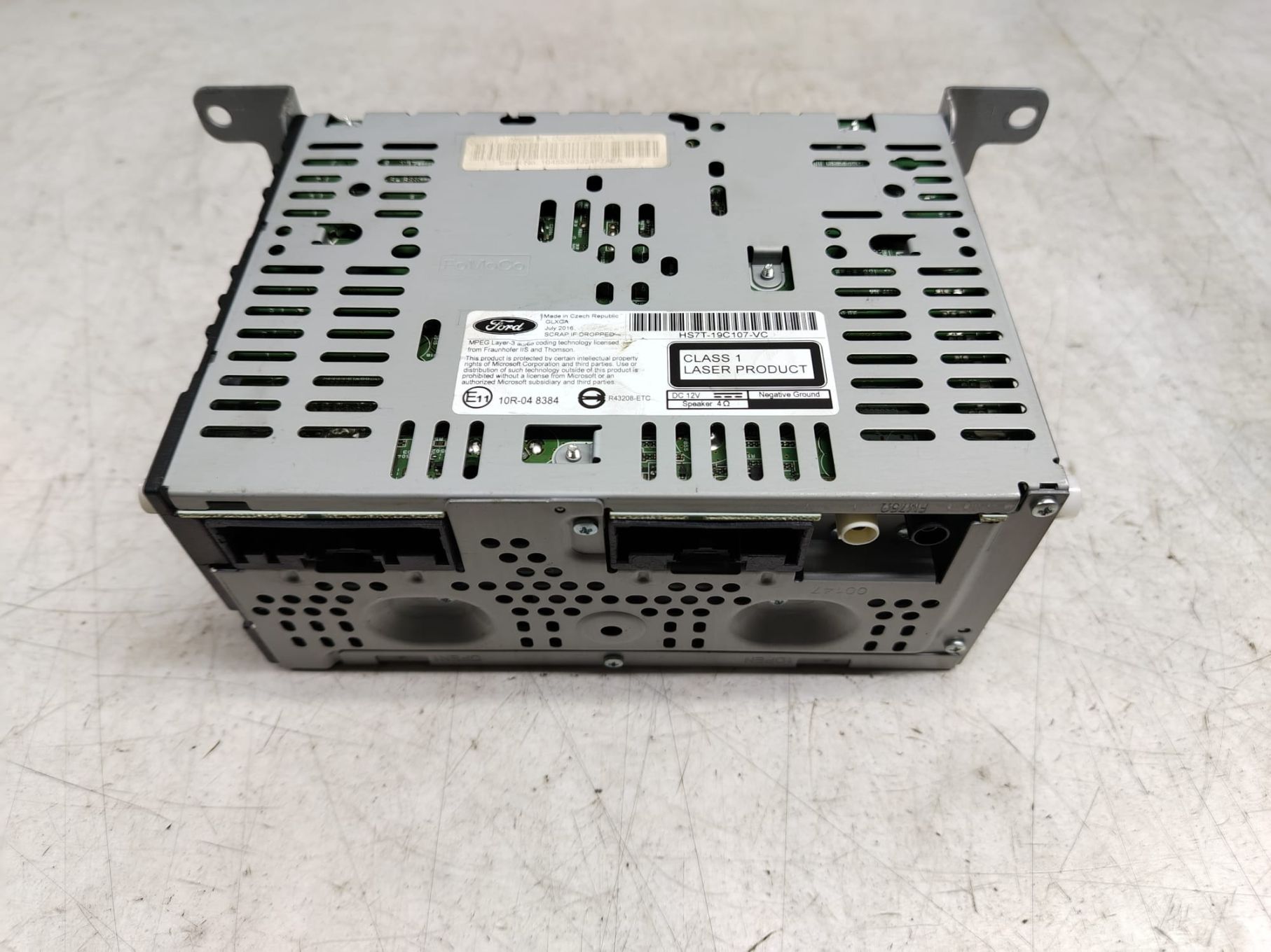 Radio cd player hs7t-19c107-vc Ford Mondeo MK5 [2014 - 2020] 2.0 tdci
