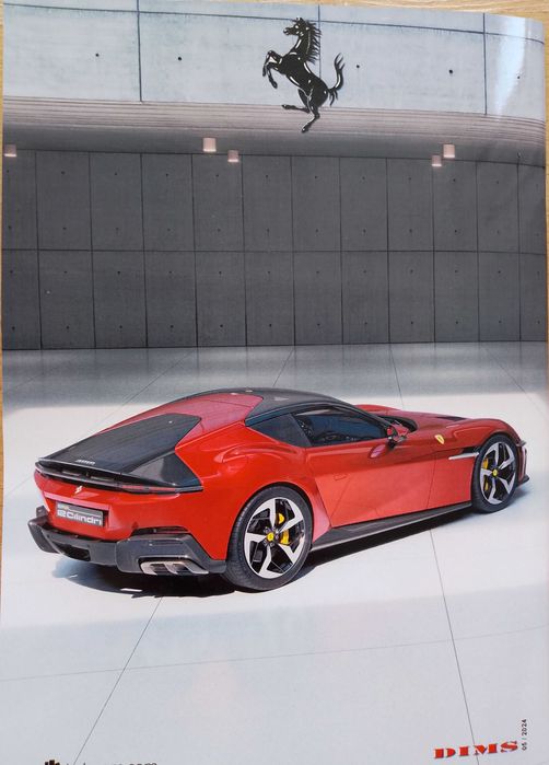 Каталог книжка брошура автомобилна литература за Ferrari 12Cilindri