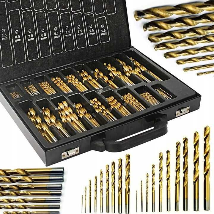 Trusa set burghiu HSS 170piese 1-10mm (M22306)