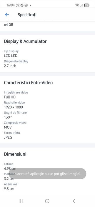 Cameră auto DVR Nextbase 4063.