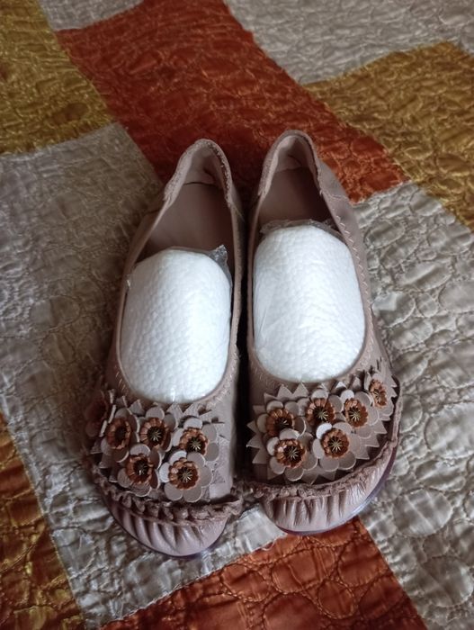 Балетки кожанный 36 размер