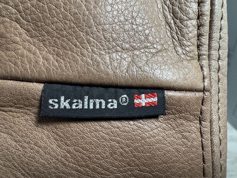 Датски диван  SKALMA 3-ка естествена кожа Д1060