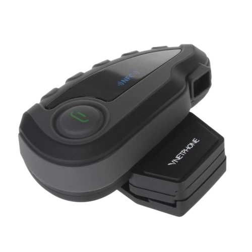 Cască motocicletă Vnetphone BT Interfon FullDuplex Walkie-talkie 1200m