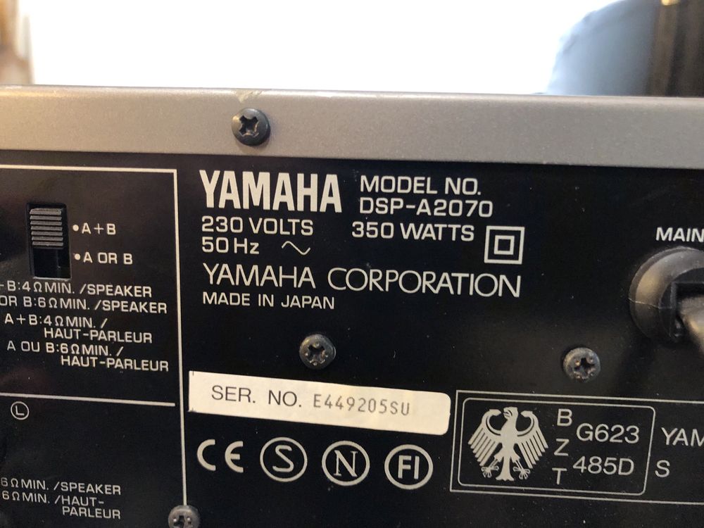 Yamaha DSP-A2070