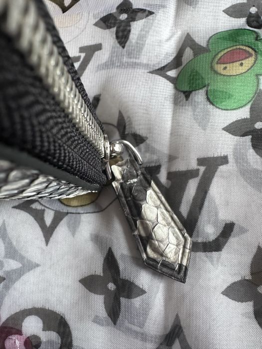 Портфейл портмоне естествена кожа питон