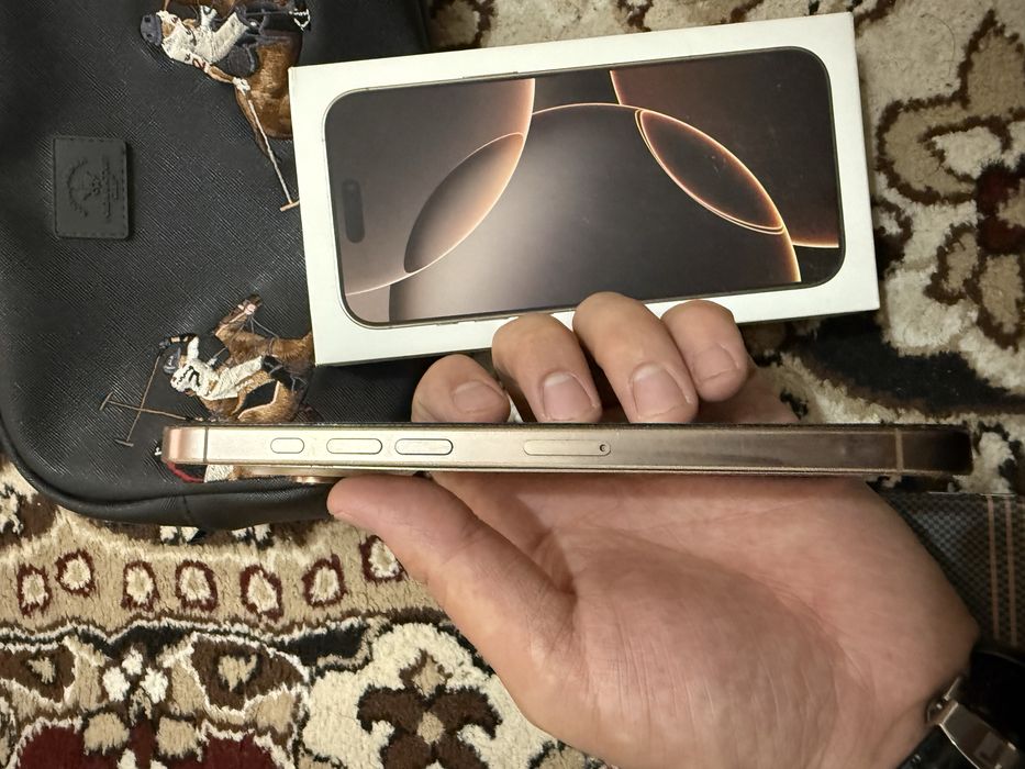 16 pro max 256 gb yangide 100 % 166 sikl