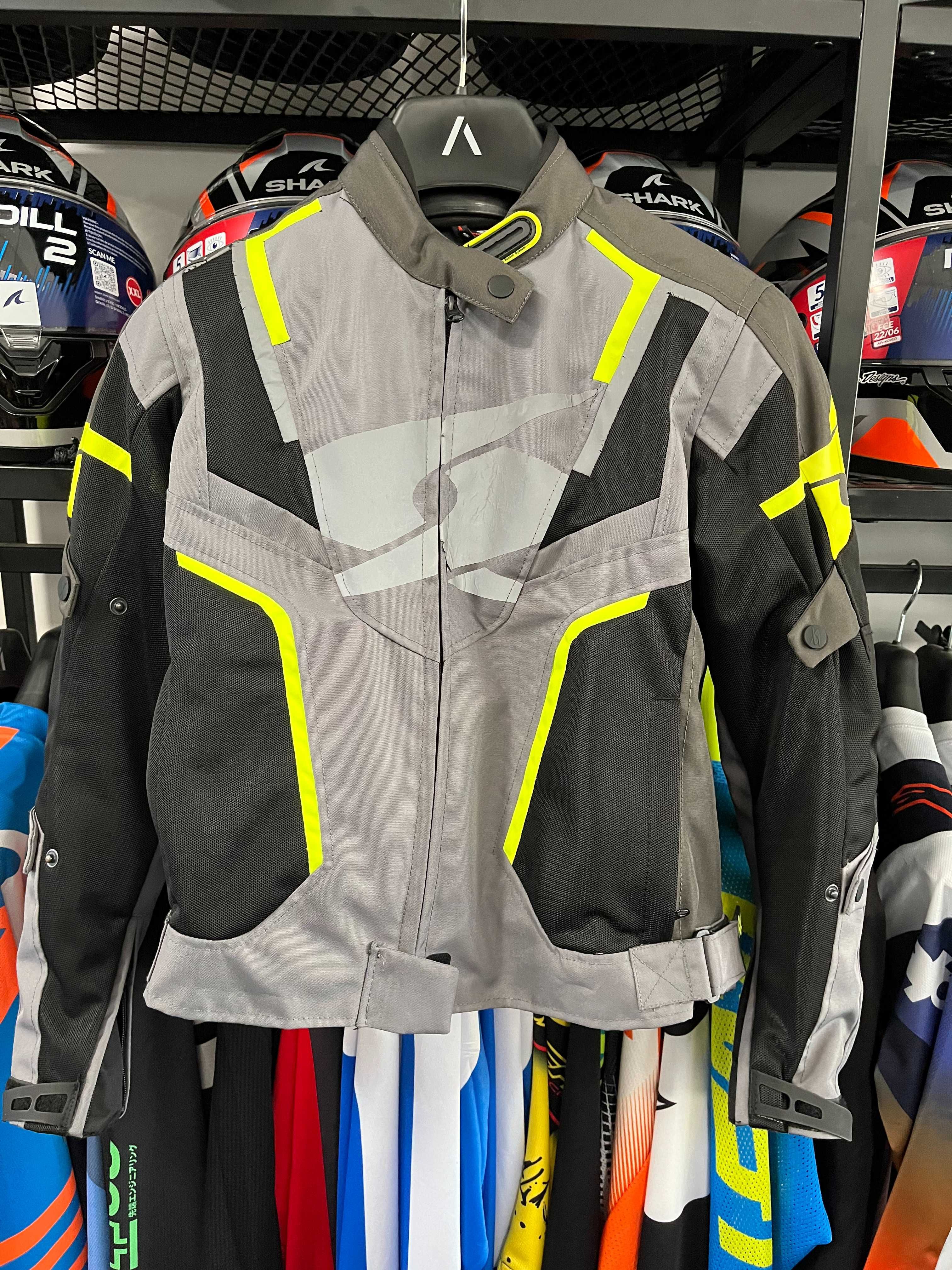 Дамско яке SPYKE AIR MASTER LADY FLUO/GRAY,протектор, подплата,40 M/L