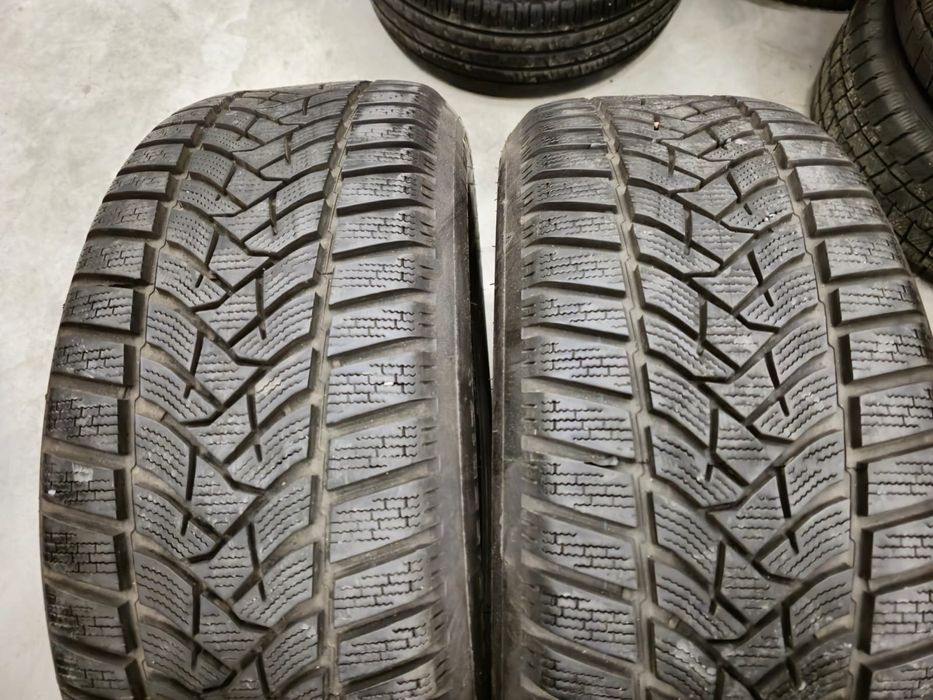 2 anvelope iarna Dunlop 225 55 17 stare foarte buna