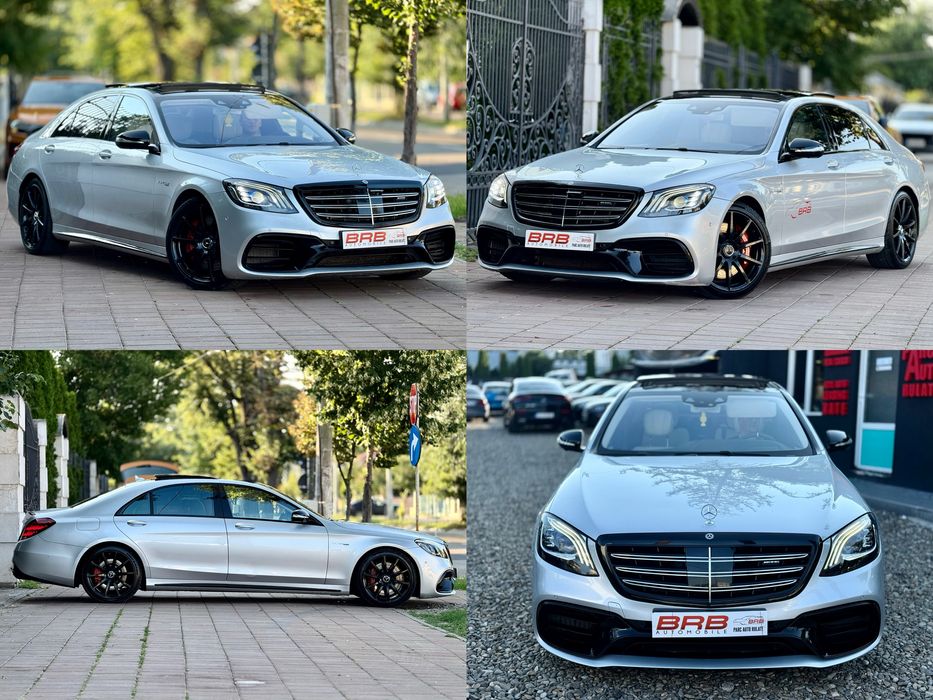 • Mercedes S63 Amg 612 Cp 2018 Facelift / 6 Butoane / Extra Full •