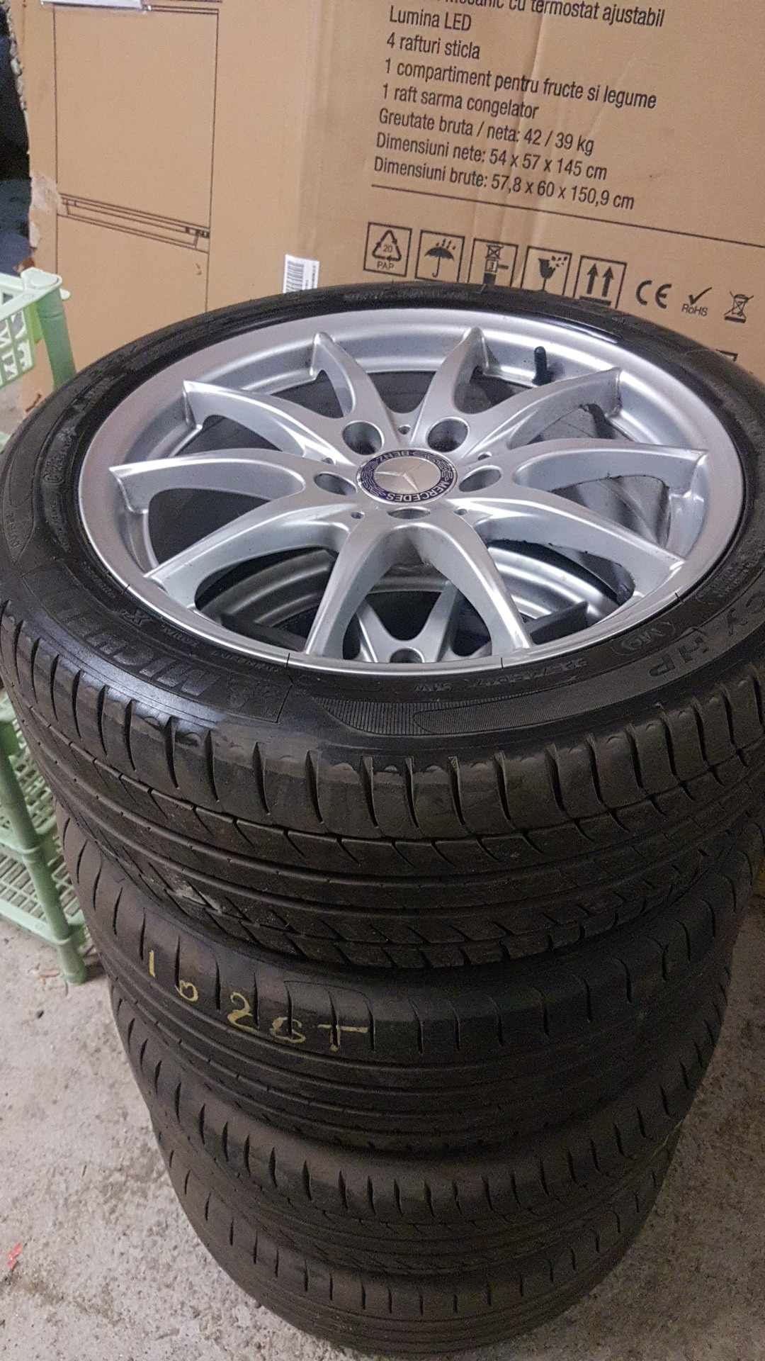 Jante mercedes aliaj 17"