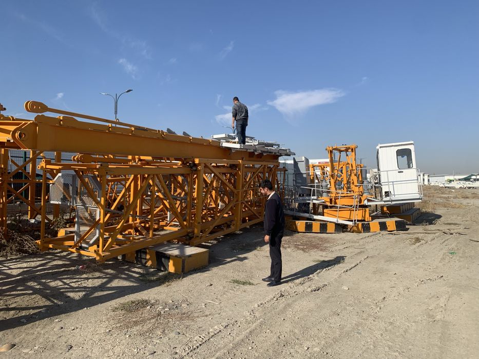 Башенный кран Zoomlion 6015-8T