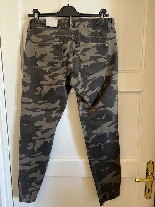 Blugi  kaki army skinny Zara