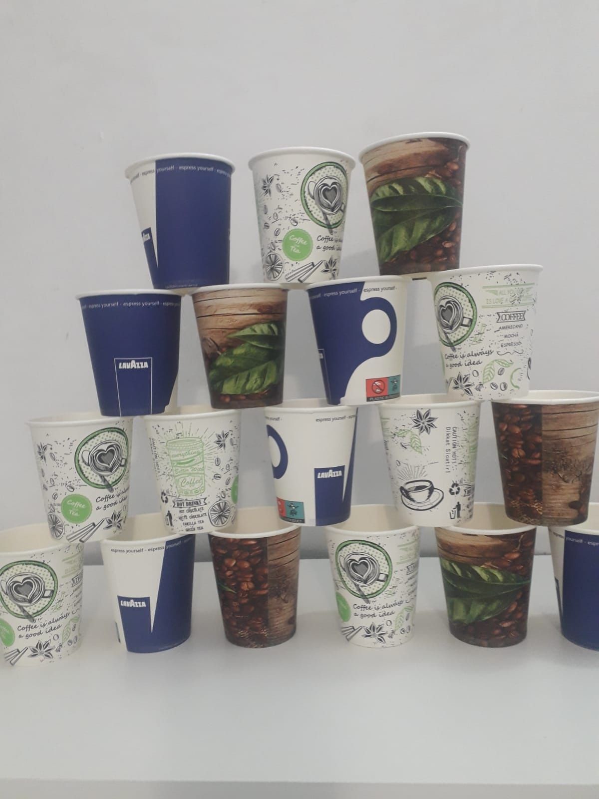 7oz Картонени чаши за вендинг автомати Vending