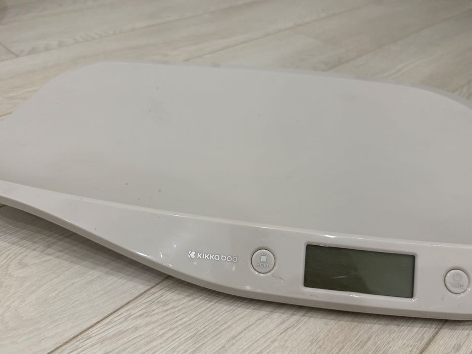 Цифрова везна за бебета Kikkaboo -Бяла