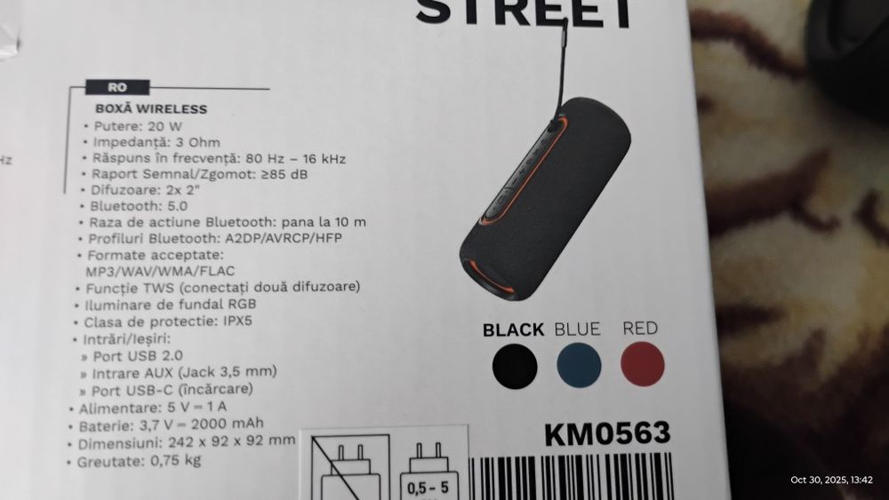 Boxa Bluetooth Krüger&Matz