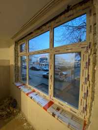 Пластиковые окны Балкон Дверы Алюминовый Окна Окно Оконь