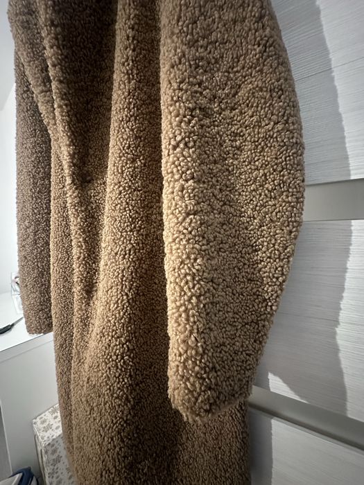 Haina de blana lunga artificiala Zara noua