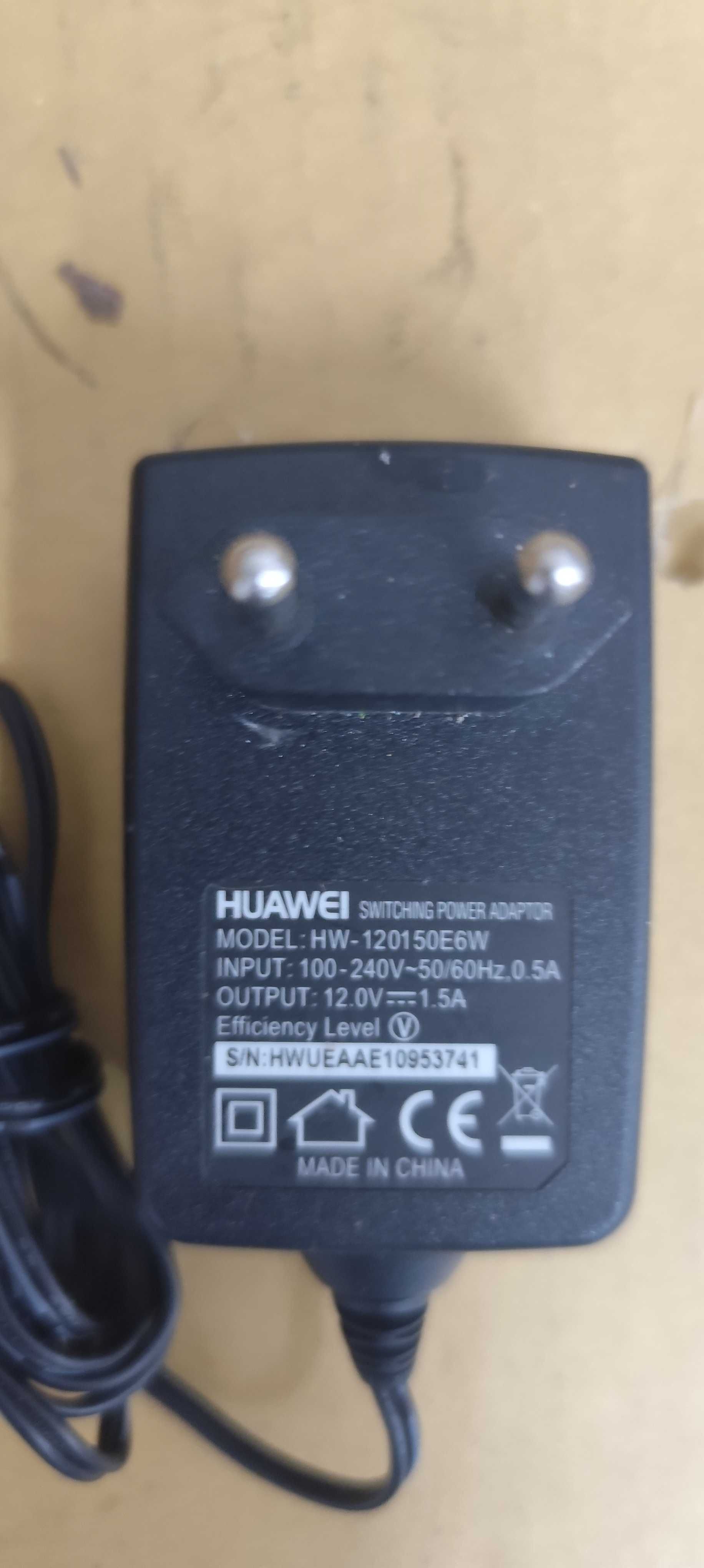 alimentator incarcator Huawei 12v 1.5A  mufa 5.5mm perfect functional