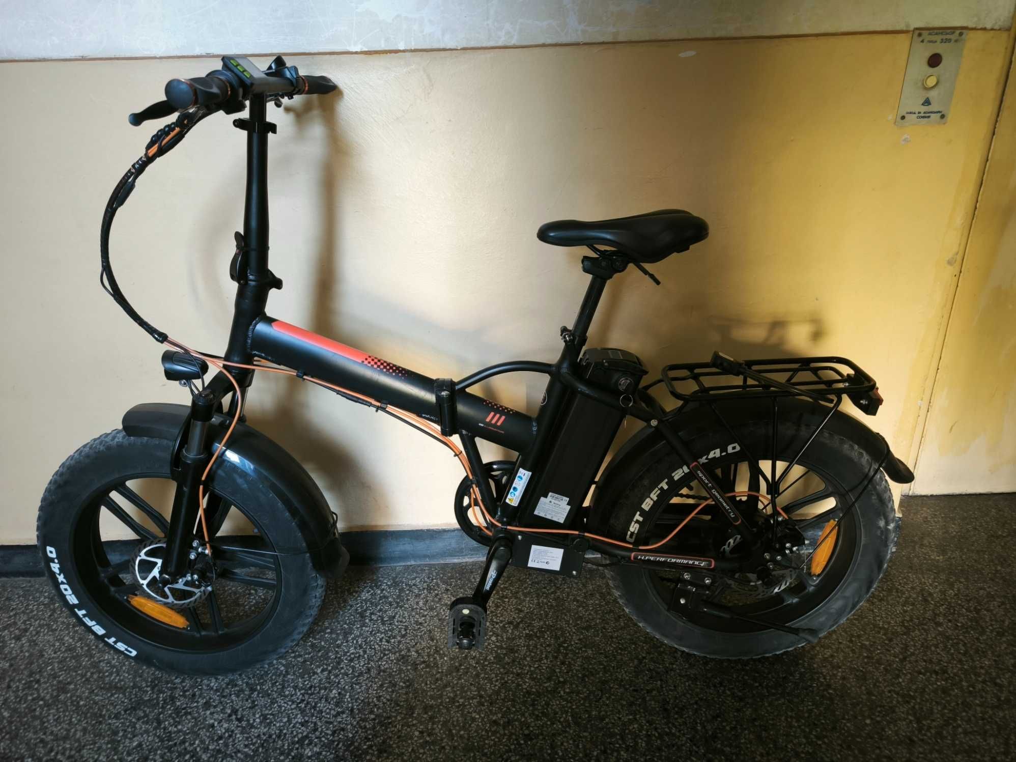 сгъваем електрически велосипед XMART Citi BikeRS3Pro