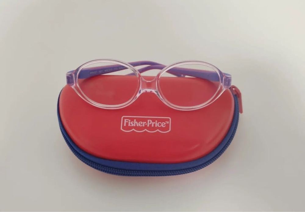 Детские очки (оправа Fisher Price + линзы)