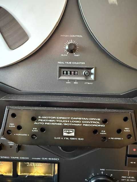 AKAI GX-635, negru
