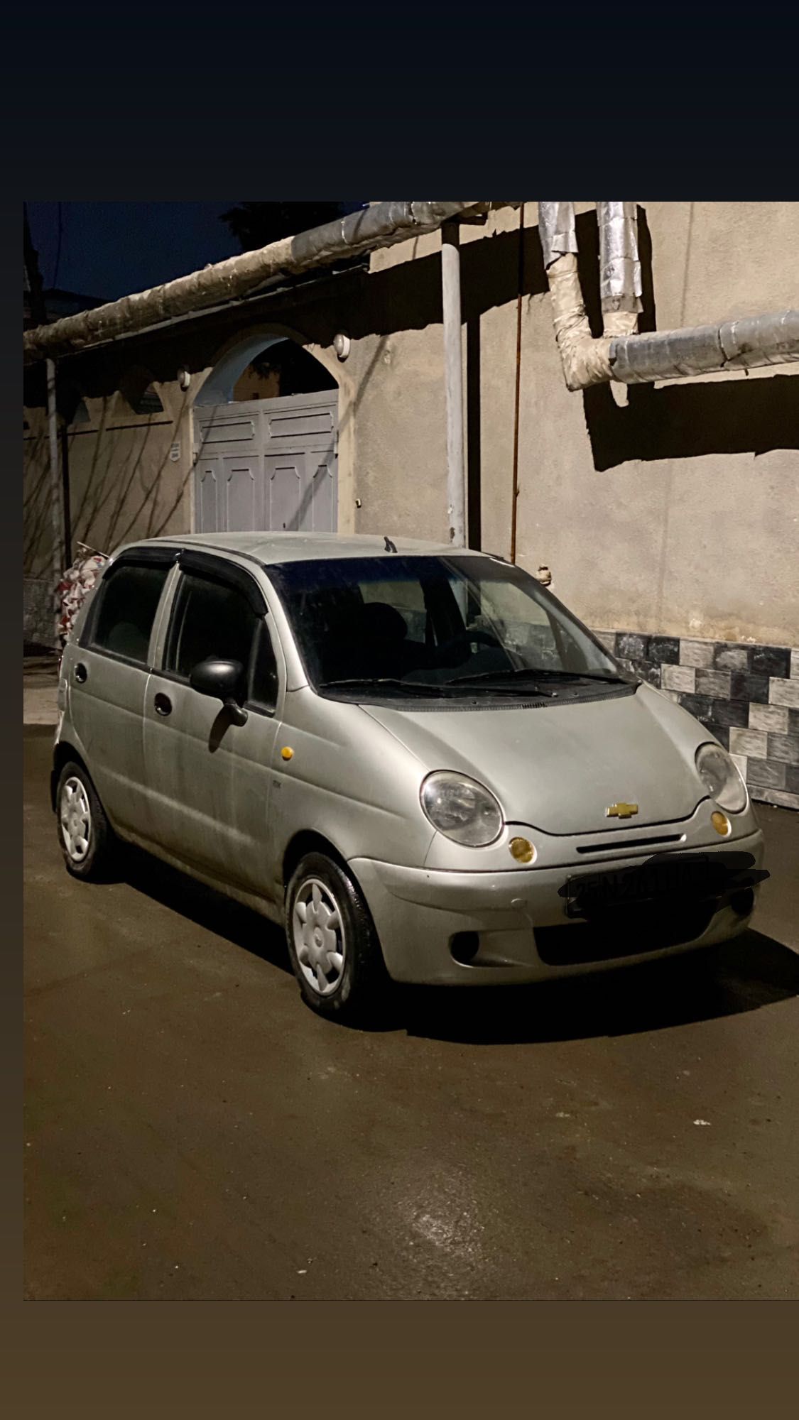 Matiz 2009, kulrang, probeg 300,000 gaz 3-pok