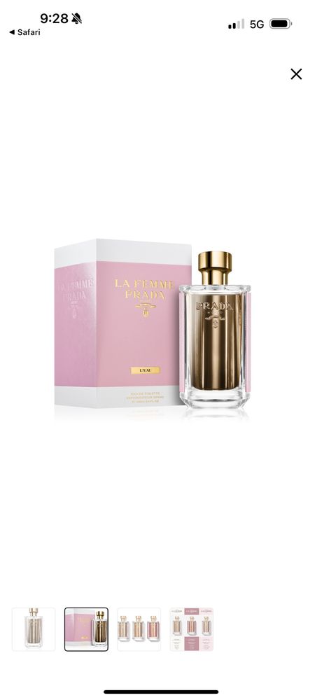 Парфюм Prada La Femme EDT 50 ml оригинален