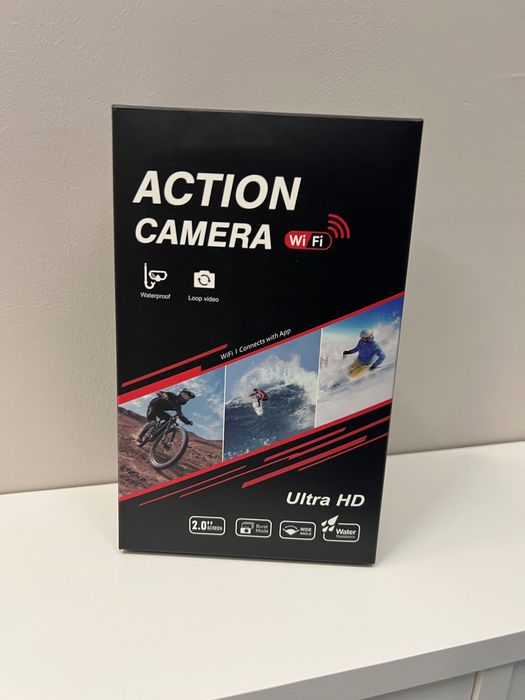 Спортна екшън камера, Robicam, 16MP, 4K, WiFi, AT-Q80TR