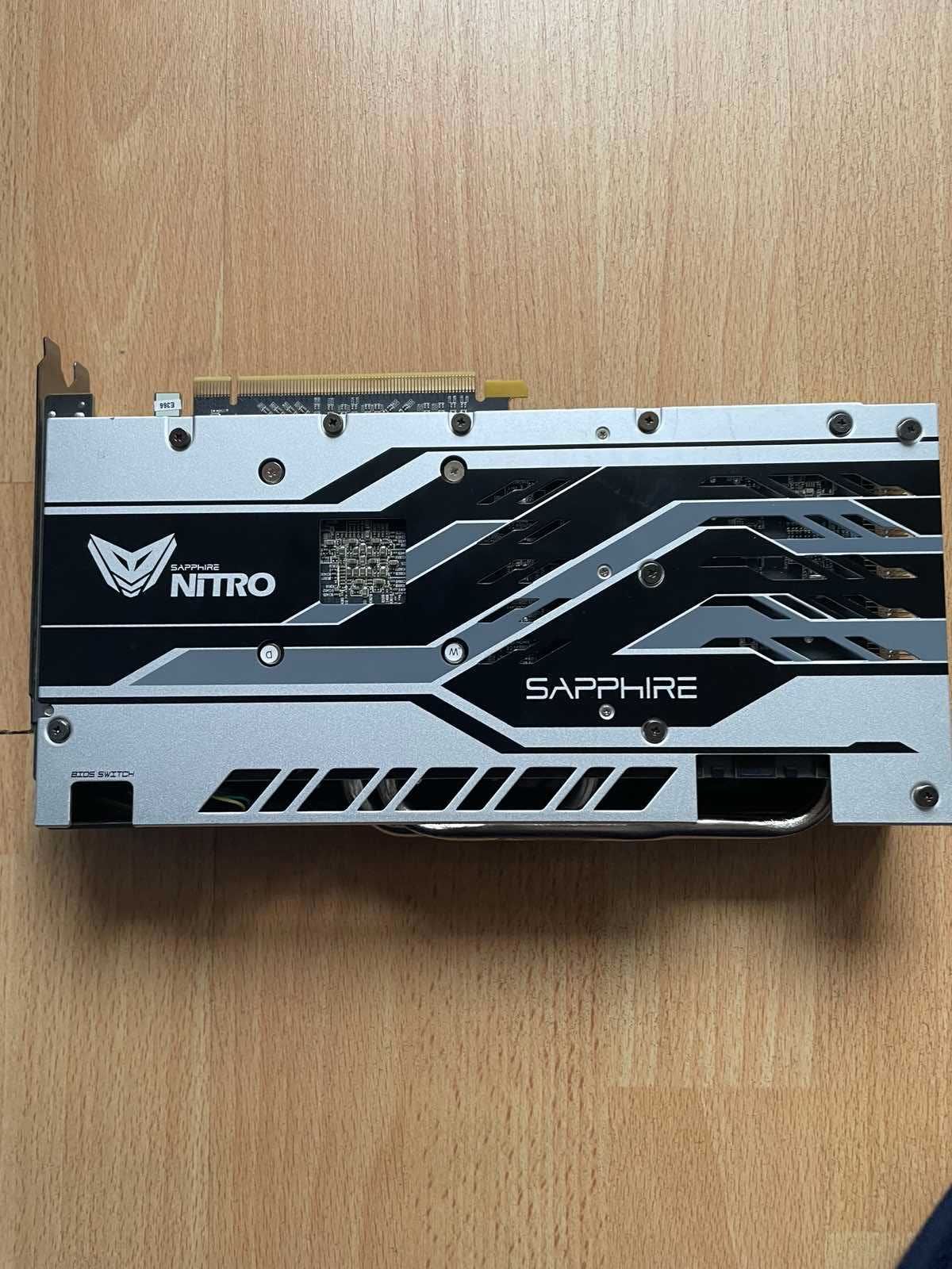 Продавам видеокарта Sapphire Nitro+ RX570 OC 4 GB DDR5