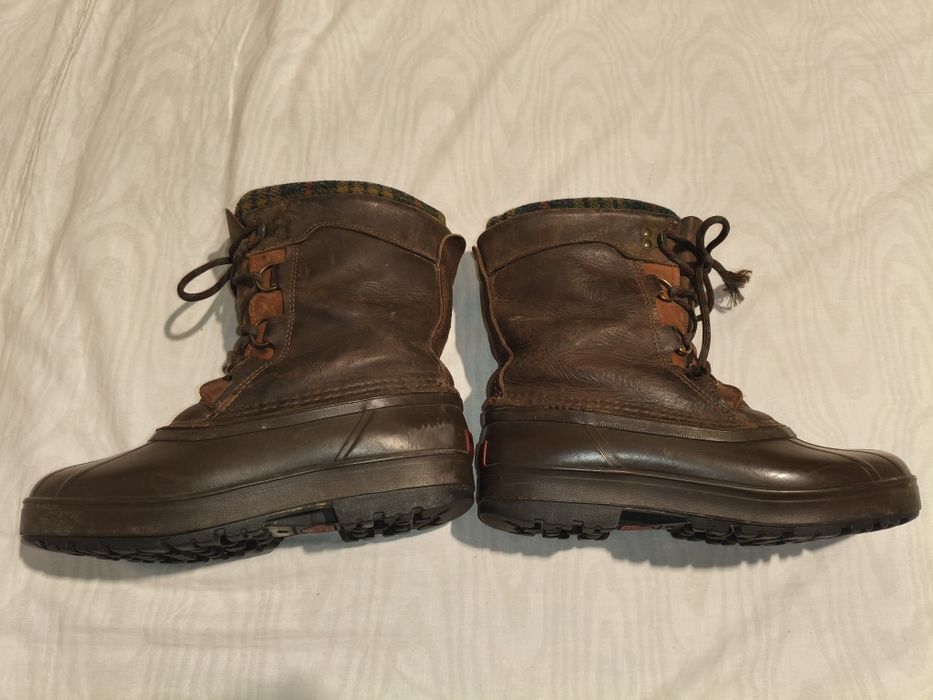 Bocanci Sorel Steel Shank Made in Canada mărime 9 impermeabil cauciuc