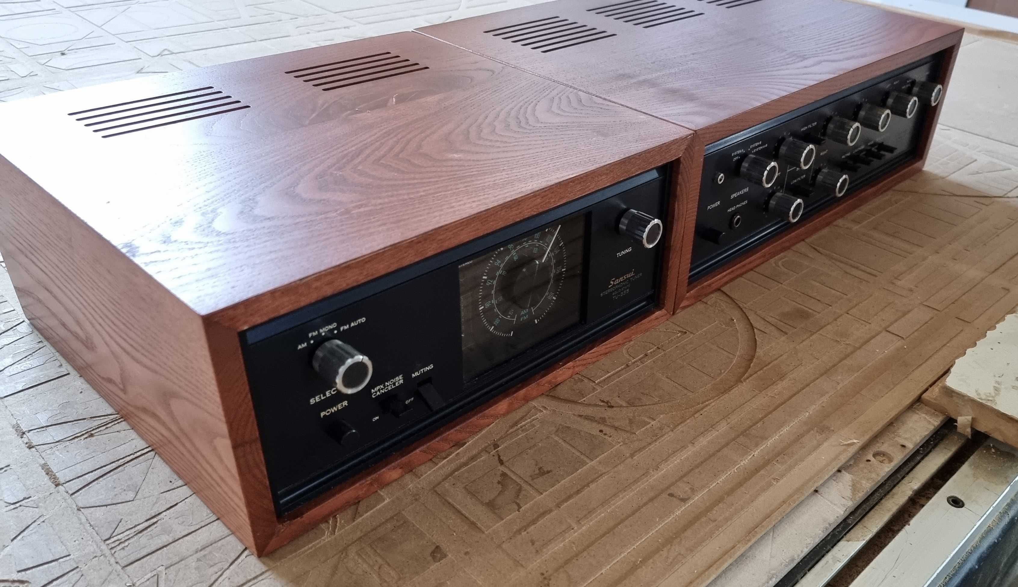 Laterale si cutii lemn pentru audio, Technics, Revox, Pioneer, Tascam
