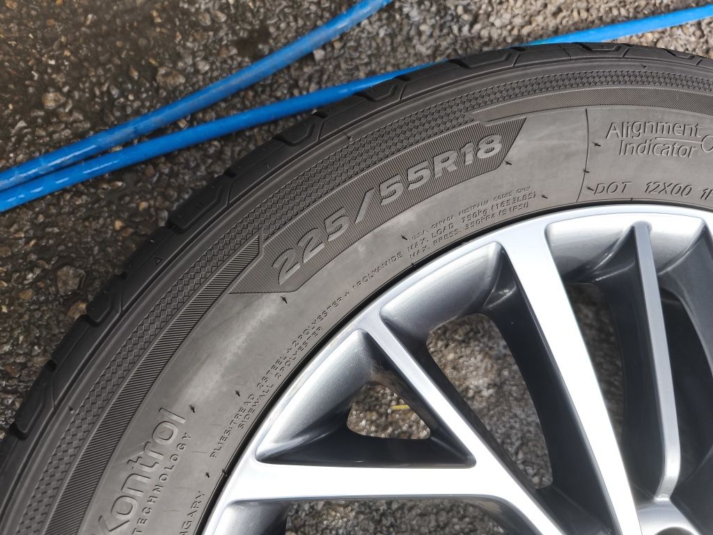225/55/18" 4бр Hankook ventus prime 3x,dot2721,7mm