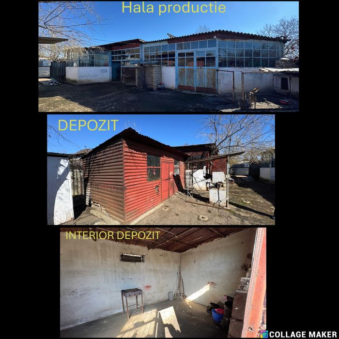 De vanzare - Hala de productie + Teren + Utilaje industriale