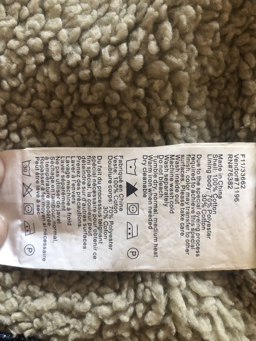 Geaca blugi cu blana Timberland