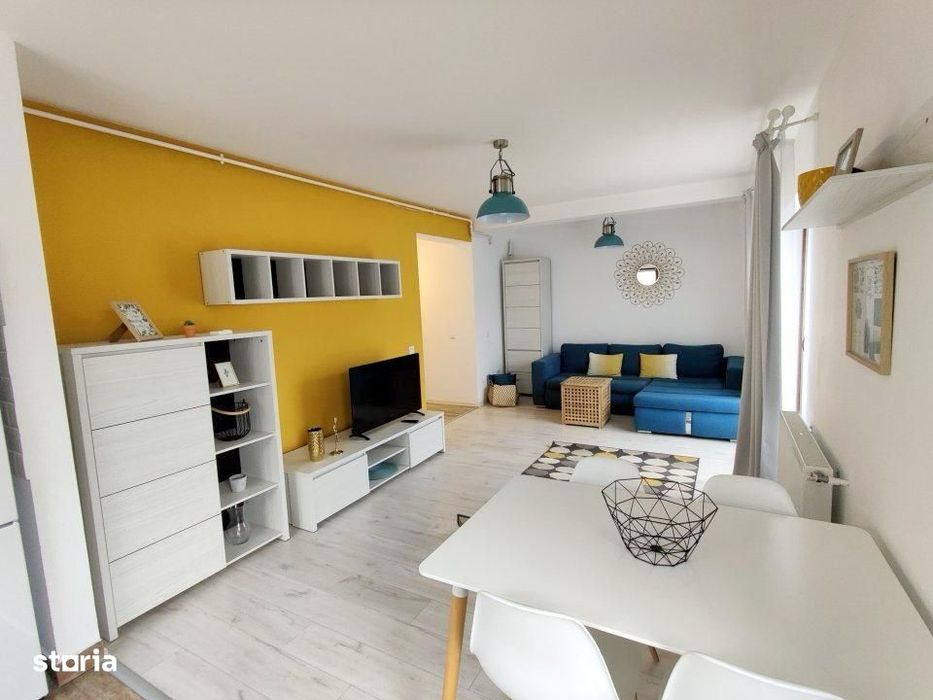 2 camere, bloc nou, cu garaj, in Buna Ziua, zona hotel Grand Italia