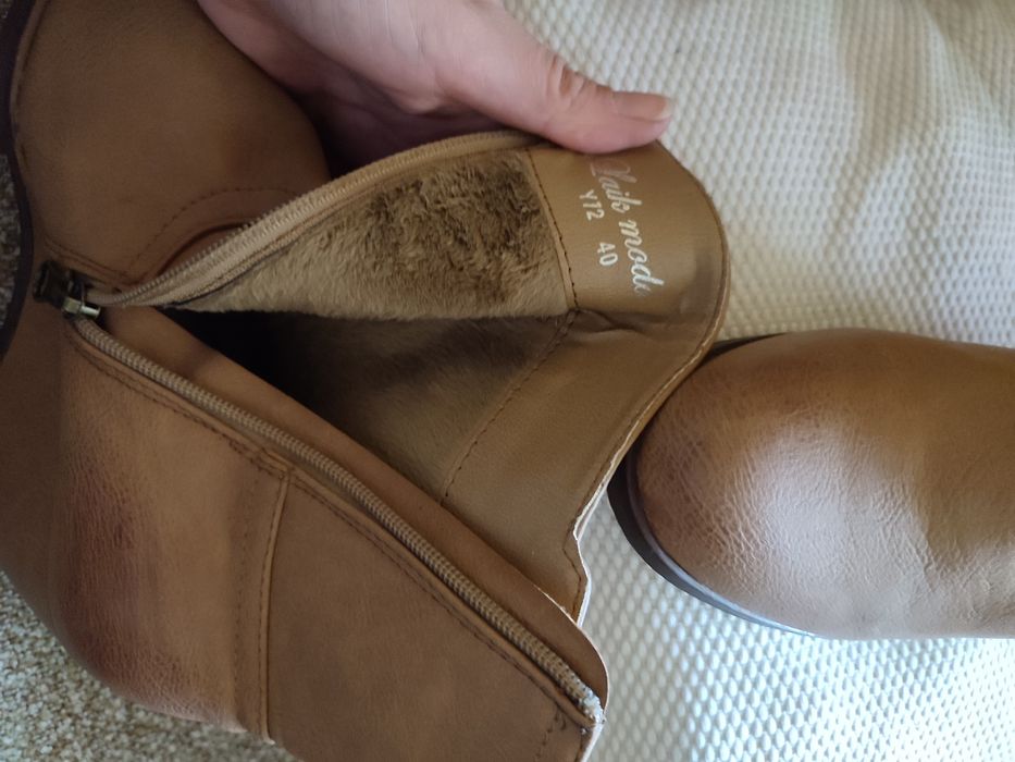 Дамски боти на платформа