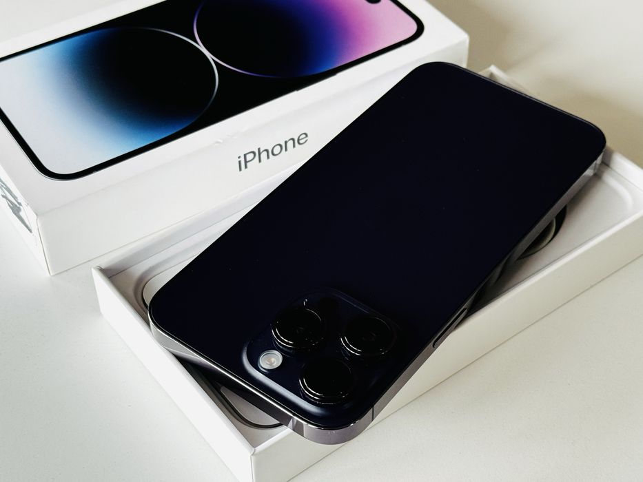 Iphone 14 Pro Max 128GB Deep Purple Гаранция 6 месеца