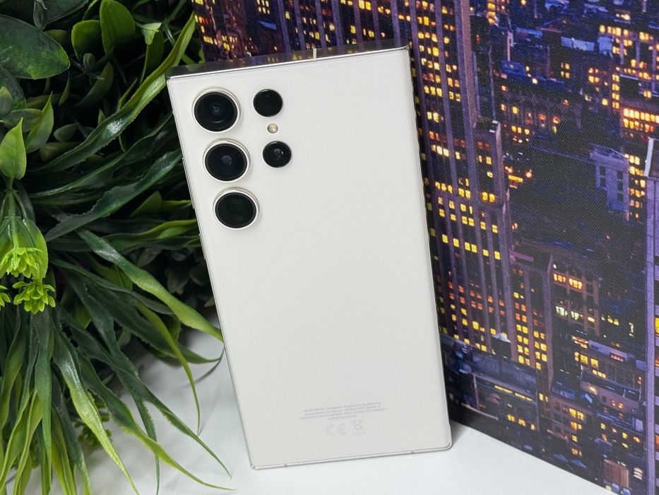 ! Уникат ! Samsung S23 Ultra 256GB 12GB Ram White Гаранция